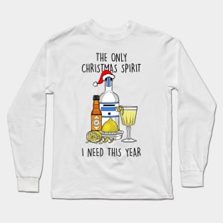 All The Christmas Spirit I Need Long Sleeve T-Shirt